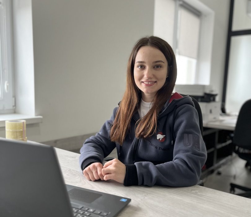 People of the Terra-Pack Co. Roksolyana's bright start: after 2 steps in 4 years